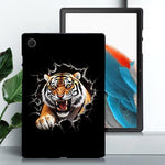 Custodia per tablet in TPU con motivo a colori, For Galaxy Tab A8 / X200 / X205, For Galaxy Tab A7 Lite / T220