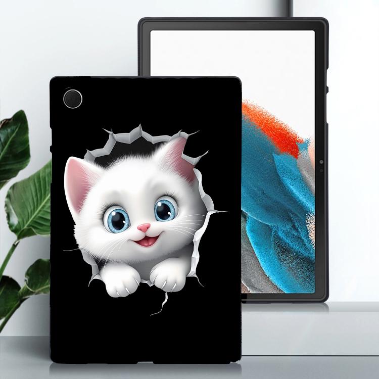 Custodia per tablet in TPU con motivo a colori, For Galaxy Tab A8 / X200 / X205, For Galaxy Tab A7 Lite / T220