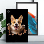 Custodia per tablet in TPU con motivo a colori, For Galaxy Tab A8 / X200 / X205, For Galaxy Tab A7 Lite / T220