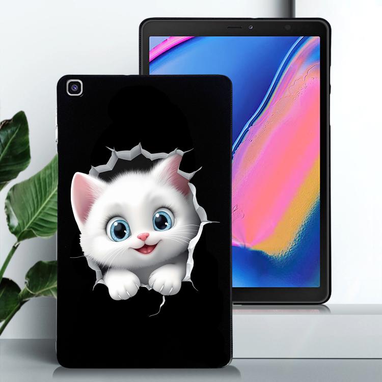Custodia per tablet in TPU con motivo a colori, For Galaxy Tab A 10.1 2019 / T510, For Galaxy Tab A 8.0 2019 / T290 / T295