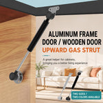 Supporto ammortizzatore a gas per mobili in alluminio e legno