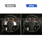 Adesivo decorativo per volante in fibra di carbonio per auto per Nissan 350z 2006-2009, Steering Wheel
