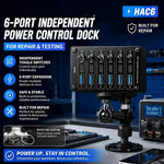 QIANLI HAC6 - Docking station con controllo indipendente dell'alimentazione