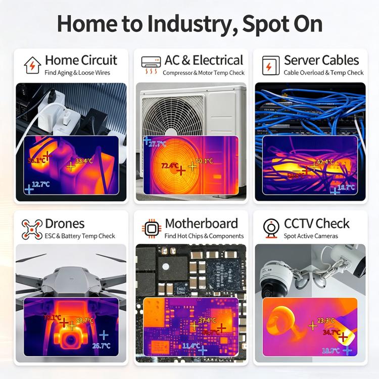 QIANLI FireEye Circuits / Test PCB - Termocamera ultraportatile