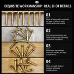 Viti metalliche multiuso per elementi di fissaggio, 100pcs M6x60mm Zinc-Plated Expansion Bolt, 100 Sets Self-Tapping Screws 4x16mm, 100 Sets Black Self-Tapping Screws 4x16mm, 20 Sets Screws+Expansion Tube, 50 Sets Handle Screws 4x22mm