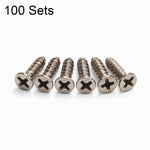 Viti metalliche multiuso per elementi di fissaggio, 100pcs M6x60mm Zinc-Plated Expansion Bolt, 100 Sets Self-Tapping Screws 4x16mm, 100 Sets Black Self-Tapping Screws 4x16mm, 20 Sets Screws+Expansion Tube, 50 Sets Handle Screws 4x22mm