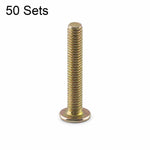 Viti metalliche multiuso per elementi di fissaggio, 100pcs M6x60mm Zinc-Plated Expansion Bolt, 100 Sets Self-Tapping Screws 4x16mm, 100 Sets Black Self-Tapping Screws 4x16mm, 20 Sets Screws+Expansion Tube, 50 Sets Handle Screws 4x22mm