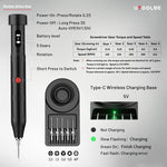 Set di cacciaviti elettrici Utoolbe DLS001 Motion Drive ONE con sensore di movimento bionico