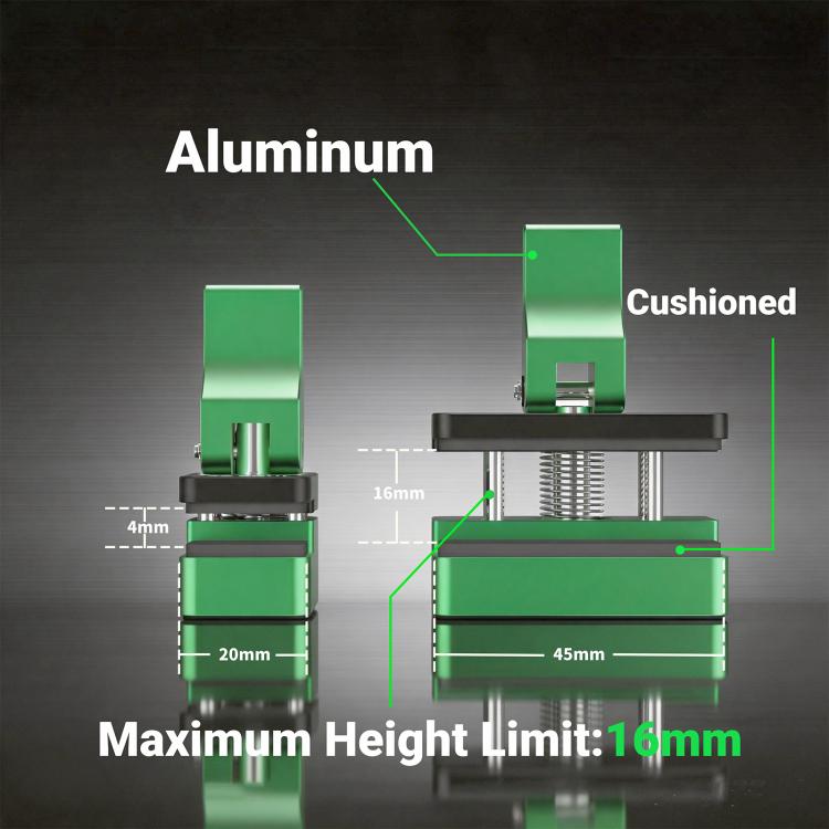 2UUL Mini / Max Morsetto per schermo regolabile, TC01, TC02