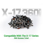 Kit di viti pentalobe a 8 colori 2UUL SC13 per porta di ricarica iPhone X-17 Pro Max