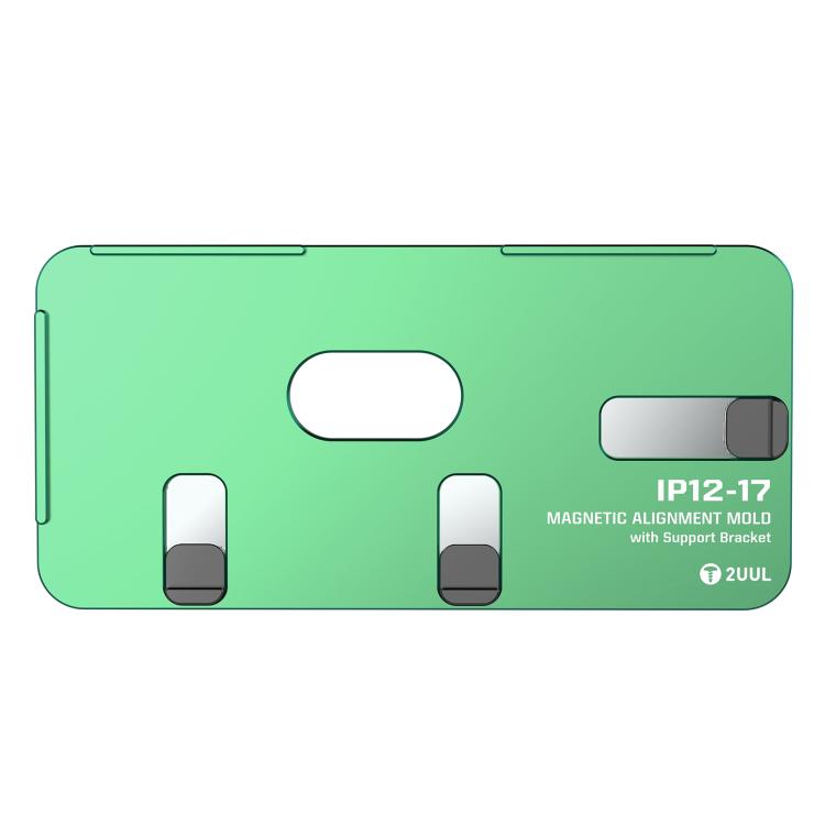 2UUL SH01 Stampo magnetico di allineamento per laminazione schermo con staffa di supporto per iPhone 12-17 Pro Max