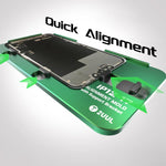 2UUL SH01 Stampo magnetico di allineamento per laminazione schermo con staffa di supporto per iPhone 12-17 Pro Max