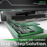2UUL SH01 Stampo magnetico di allineamento per laminazione schermo con staffa di supporto per iPhone 12-17 Pro Max