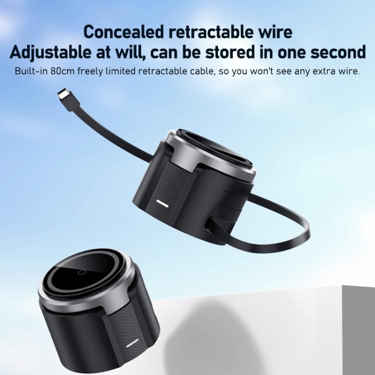 Caricabatterie wireless magnetico multifunzionale pieghevole 3 in 1 MDX-WQ25