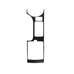 Adesivo decorativo con cornice per pannello di controllo del sistema centrale in fibra di carbonio per auto per Nissan 350z 2006-2009, Central System Control Large Panel Frame