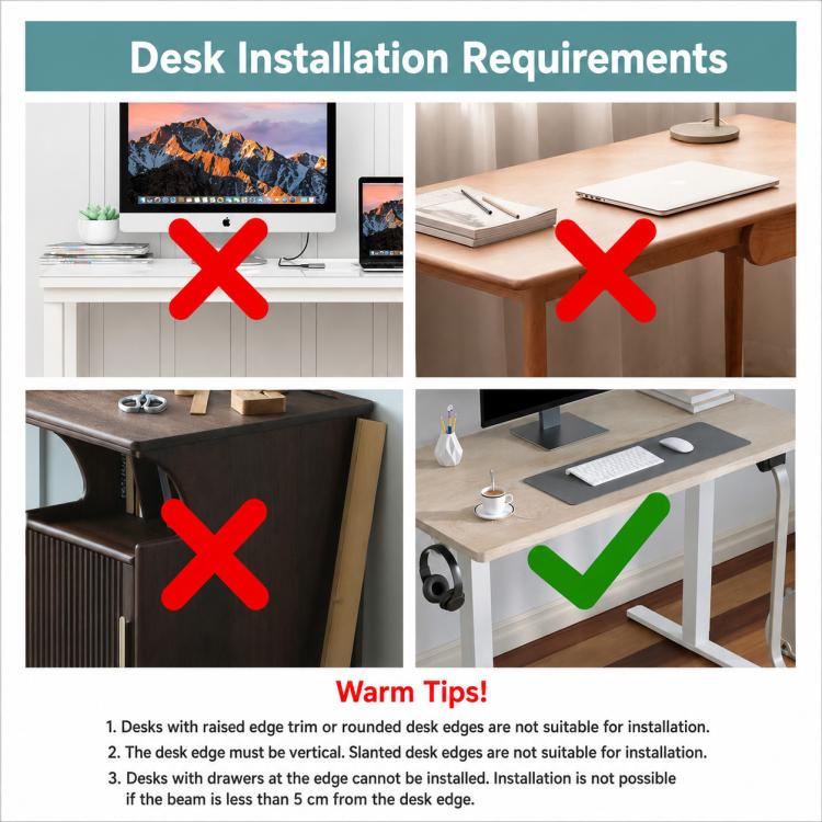 Supporto per vassoio di estensione da tavolo con morsetto di fissaggio senza foratura, Regular Folding Style, Large Clip Folding Style, Regular Slide Rail Style, Adjustable Slide Rail Style, Rotatable Slide Rail Style, Drawer Clip Folding Style