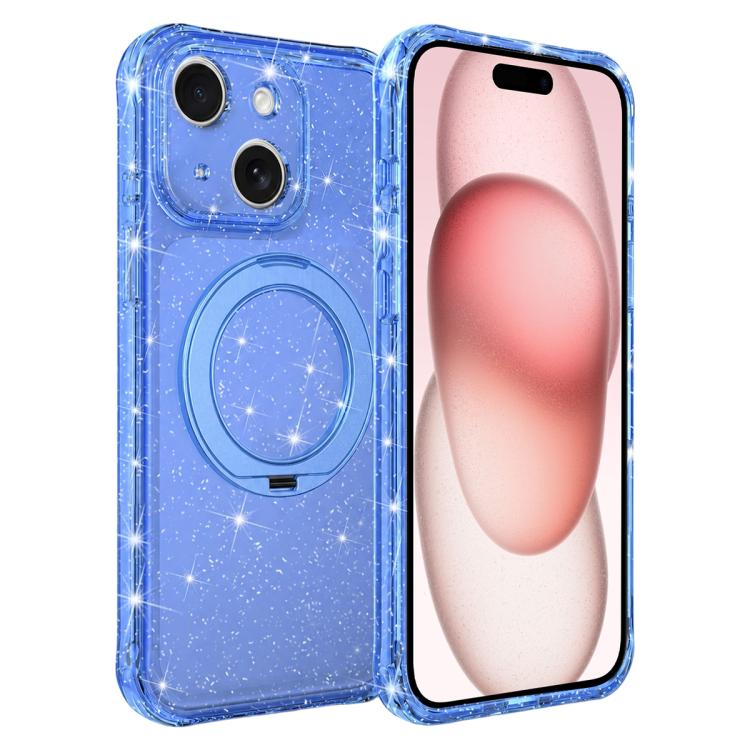Custodia con supporto magnetico a rotazione 360° per iPhone 15 Pro