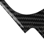 Adesivo decorativo con cornice per pannello di controllo del sistema centrale in fibra di carbonio per auto per Nissan 350z 2006-2009, Central System Control Large Panel Frame