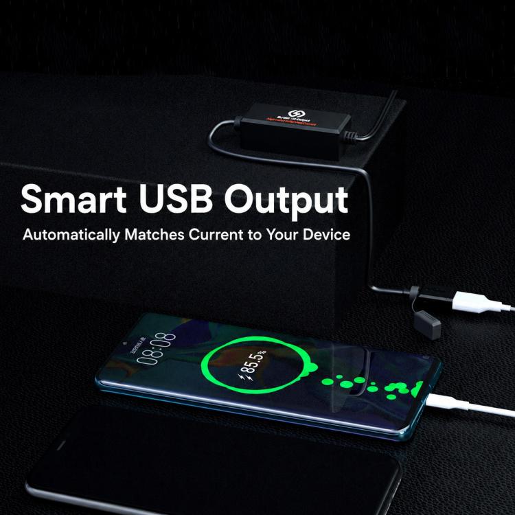 Caricabatterie per moto SAE con porta USB singola per ricarica rapida