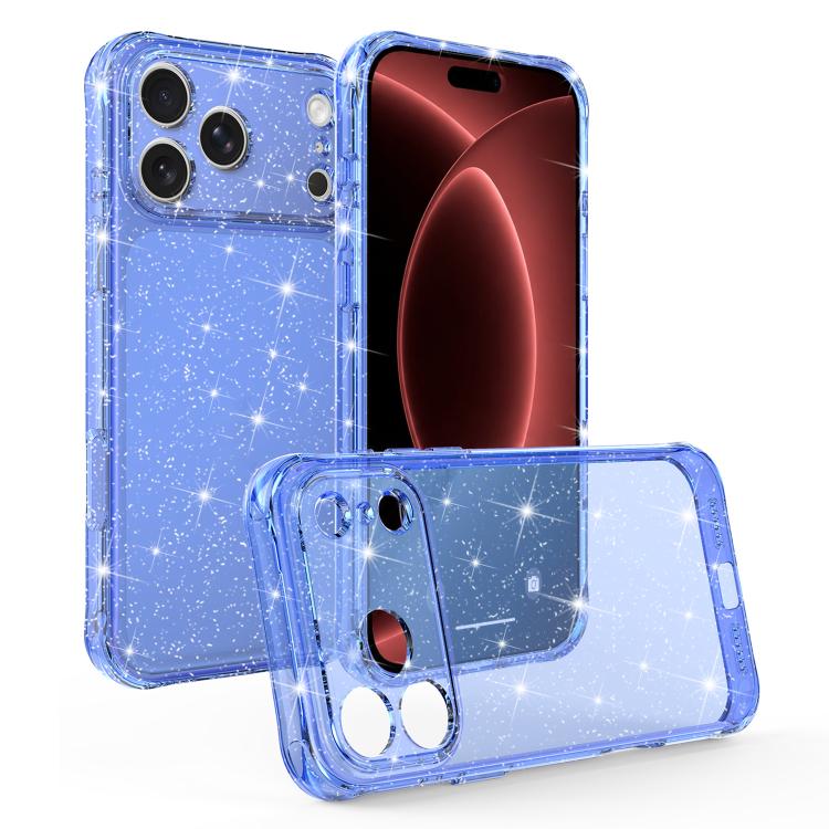 Custodia glitterata antiurto con angoli imbottiti per iPhone 18 Pro