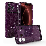 Custodia glitterata antiurto con angoli imbottiti per iPhone 18 Pro