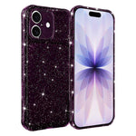 Custodia per telefono IMD glitterata antiurto con angoli imbottiti ad aria, For iPhone 17 Pro, For iPhone 17, For iPhone 16 Pro Max