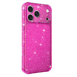 Custodia per telefono IMD glitterata antiurto con angoli imbottiti ad aria, For iPhone 16 Pro, For iPhone 16, For iPhone 15 Pro Max