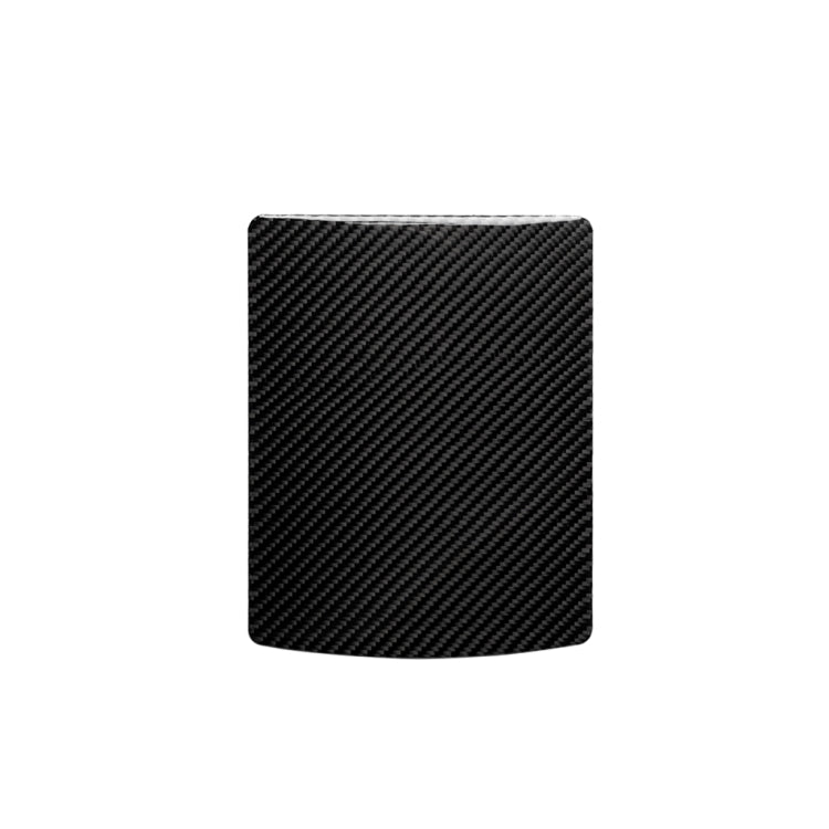 Adesivo decorativo per scatola portaoggetti per controllo del sistema centrale in fibra di carbonio per auto per Nissan 350z 2006-2009, Central System Control Storage Box