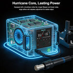 Stazione di rilavorazione ad aria calda intelligente QUICK 861 Pro Max 1300W, EU Plug, US Plug, UK Plug, AU Plug