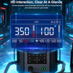 Stazione di rilavorazione ad aria calda intelligente QUICK 861 Pro Max 1300W, EU Plug, US Plug, UK Plug, AU Plug