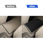 Adesivo decorativo per scatola portaoggetti per controllo del sistema centrale in fibra di carbonio per auto per Nissan 350z 2006-2009, Central System Control Storage Box