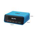 Caricabatterie intelligente multiporta GaN RELIFE Q8 165W con display digitale