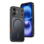 Custodia antiurto in metallo con fibbia magnetica per iPhone 16 Pro