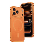 Custodia per telefono antiurto in metallo con fibbia magnetica di raffreddamento., For iPhone 18 Pro, For iPhone 18 Pro Max, For iPhone 17 Pro Max, For iPhone 17 Pro, For iPhone 17, For iPhone 16 Pro Max