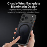 Custodia per telefono antiurto in metallo con fibbia magnetica di raffreddamento., For iPhone 18 Pro, For iPhone 18 Pro Max, For iPhone 17 Pro Max, For iPhone 17 Pro, For iPhone 17, For iPhone 16 Pro Max