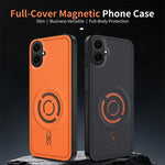 WANLONFENG Tech Fabric Texture Magnetic Hybrid PC TPU Phone Case, For Galaxy A07 4G, For Galaxy A06 5G, For Galaxy A56 5G, For Galaxy A26 5G