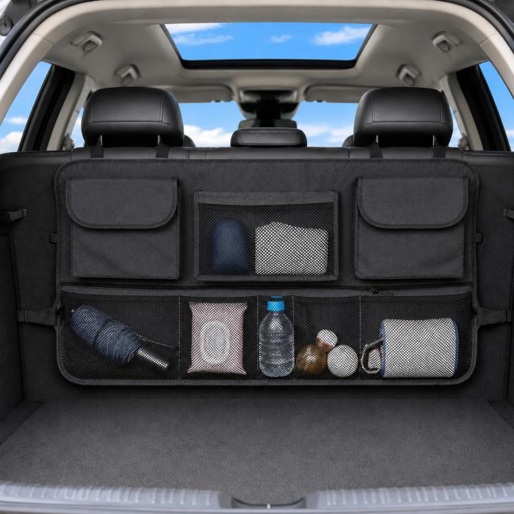 Borsa multifunzionale in tessuto Oxford per bagagliaio auto, 100 x 45 cm