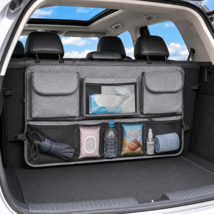 Borsa multifunzionale in tessuto Oxford per bagagliaio auto, 100 x 45 cm