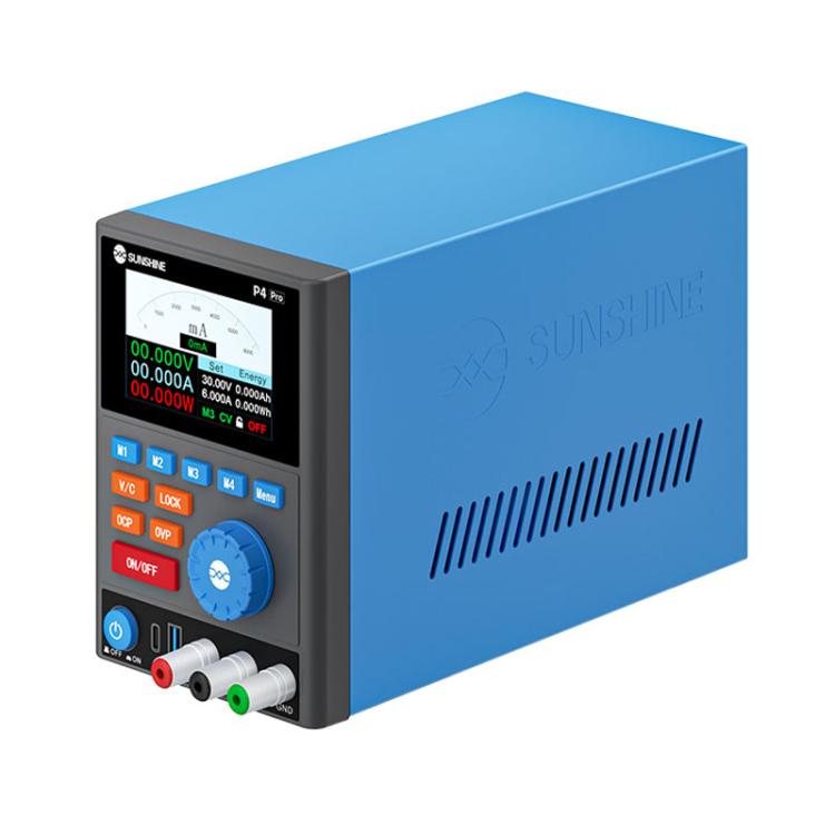 Alimentatore DC regolato intelligente SUNSHINE P4 Pro 30V / 6A, AU Plug, EU Plug, UK Plug, US Plug