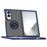 Custodia per telefono Q Shadow 1 Series in TPU + PC con anello, For Galaxy Z Fold8 5G
