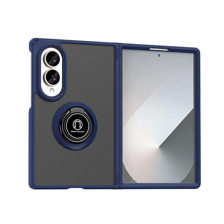 Custodia per telefono Q Shadow 1 Series in TPU + PC con anello, For Galaxy Z Fold8 5G