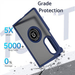 Custodia per telefono Q Shadow 1 Series in TPU + PC con anello, For Galaxy Z Fold8 5G