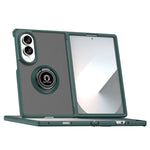 Custodia per telefono Q Shadow 1 Series in TPU + PC con anello, For Galaxy Z Fold8 5G