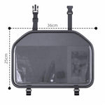 Borsa portaoggetti da appendere allo schienale del sedile auto, 36 x 25cm