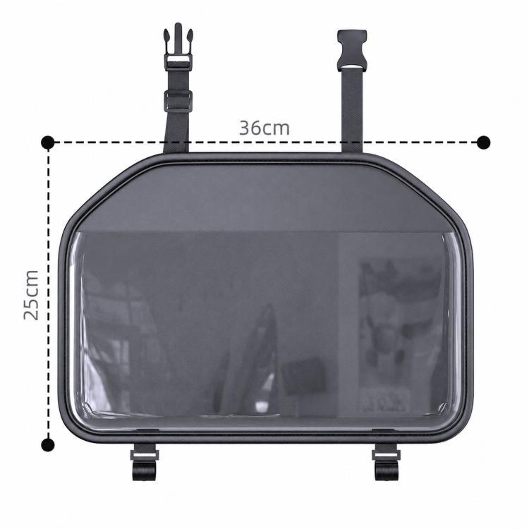 Borsa portaoggetti da appendere allo schienale del sedile auto, 36 x 25cm