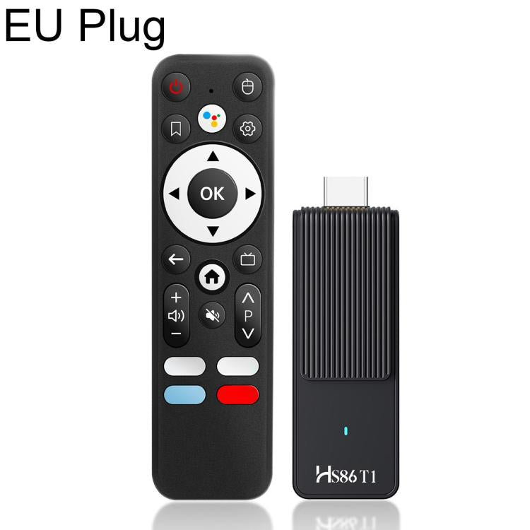 HS86 T1 Mini TV Stick Android 14 2GB+16GB con telecomando