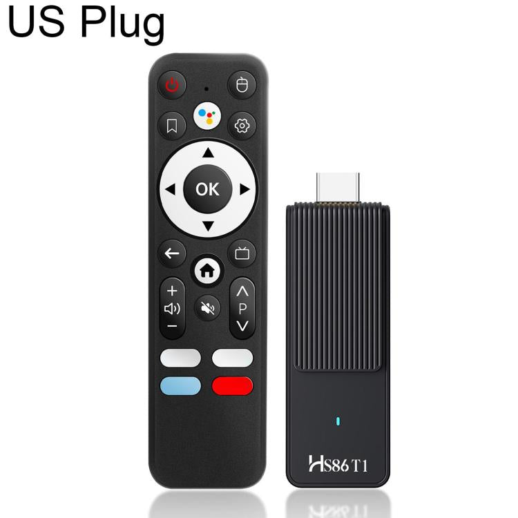 HS86 T1 Mini TV Stick Android 14 2GB+16GB con telecomando