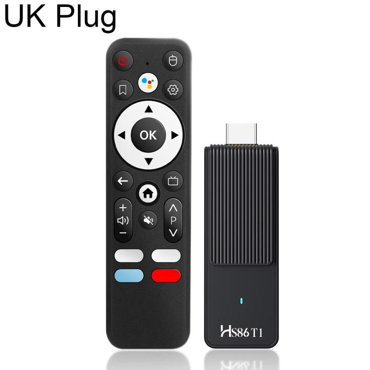 HS86 T1 Mini TV Stick Android 14 2GB+16GB con telecomando