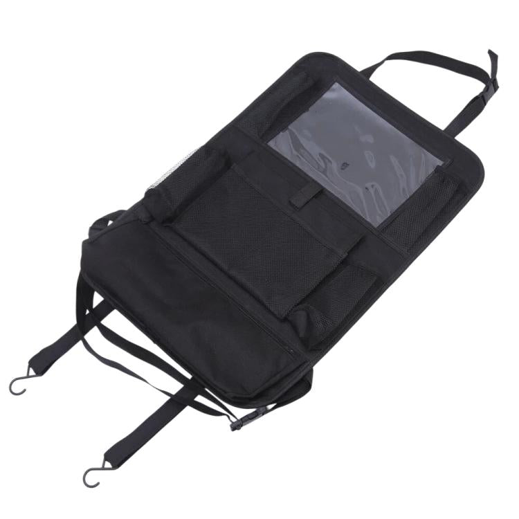 Borsa portaoggetti posteriore per schienale del seggiolino auto per bambini, anti-calci., 41 x 61 cm