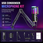 Microfono condensatore USB ONIKUMA M530 RGB gaming